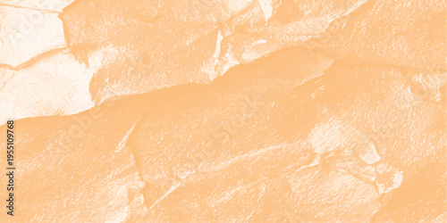 A vintage aged stone wall texture featuring a rough grunge pattern of pink and rose paint on a dirty brown material surface with a macro closeup of the old weathered stone