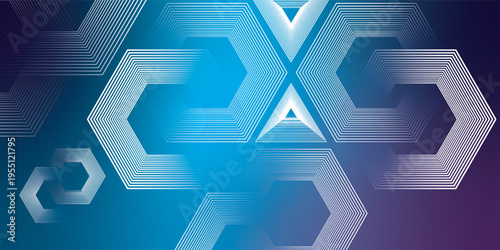 Dark blue and bright blue gradient with smooth blending, creating a sleek and modern abstract background