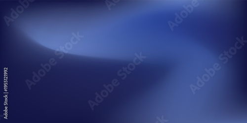 Abstract dark blue liquid wave background with smooth gradients and copy space