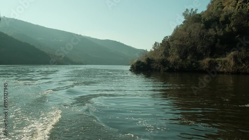 Douro valley river cruise in porto during winter time