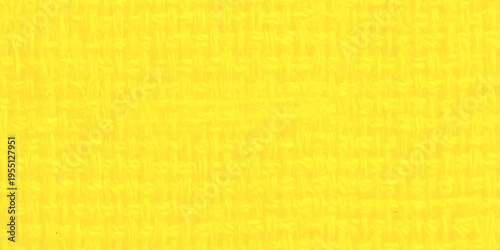 Vibrant yellow fabric texture background with fine ribbed woven pattern for textile design and backdrop use