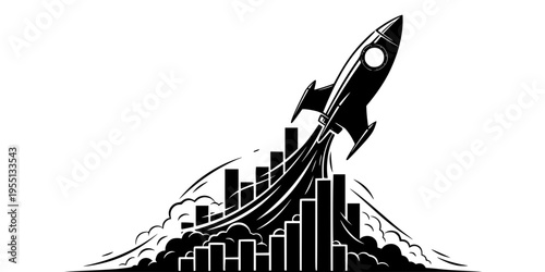 Predictive Analytics Marketing ROI Growth Icon