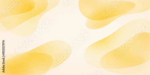 Abstract yellow and orange vector background with fresh citrus fruit and healthy snack elements