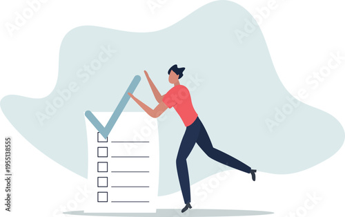 Self assessment, evaluate yourself for personal development or work improvement concept.person's life situation and his activities.