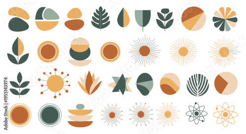 Ideal for ecoconscious brands looking for organic design elements. Can be used in packaging, branding, web design, or artistic projects.