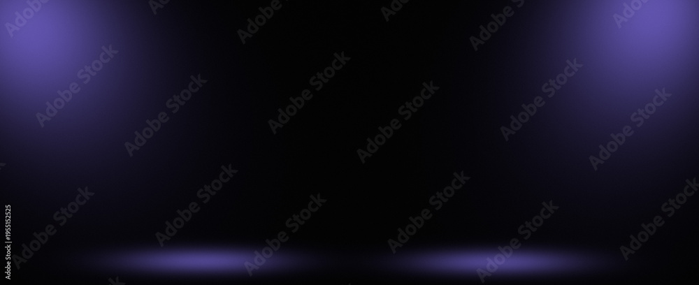 Obraz premium Violet Banner Light