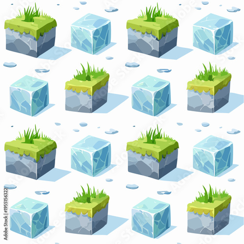 Spiele-Assets Tilemap Set für Plattform-Games