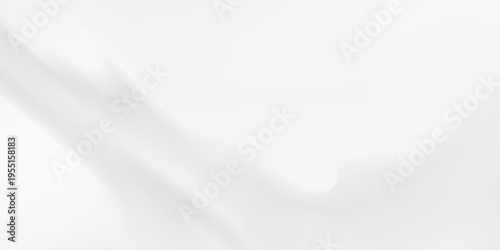 Smooth grey wave background. Subtle curve line cream texture. Abstract gray template wallpaper for medical, tech, cosmetic concept, poster, flyer, brochure. Soft gris gradient backdrop. Vector