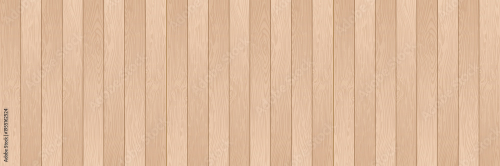 Obraz premium light brown wooden plank wall or floor texture transparent background