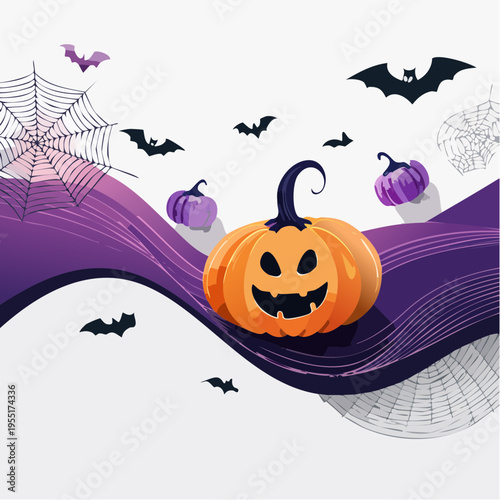Halloweenbanner modern