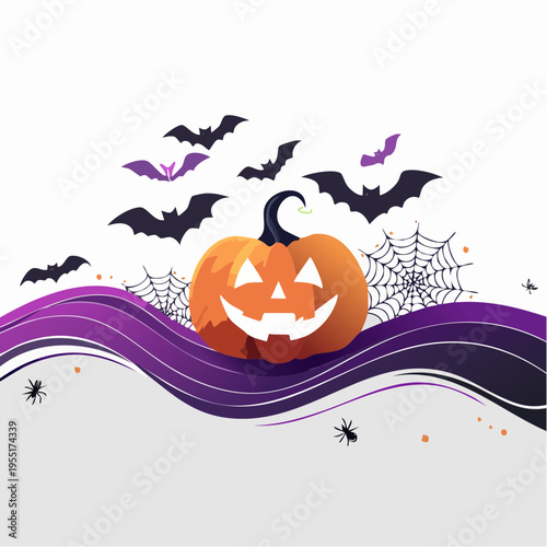 Halloweenbanner modern