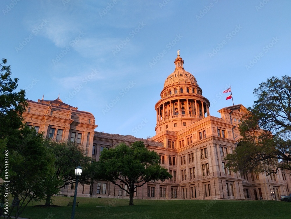Naklejka premium State of Texas Capital 