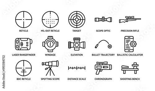 Shooting accessories and tools for precision target practice