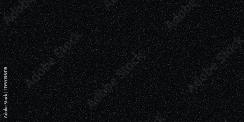 Black textured background with a subtle overlay of scattered gray speckles and fine noise for abstract graphic design elements