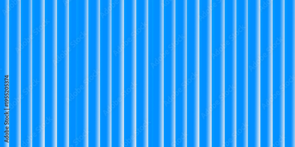 Obraz premium An abstract blue background featuring a bright vertical stripe pattern and light line design creates a textured wallpaper backdrop with a modern fabric material aesthetic