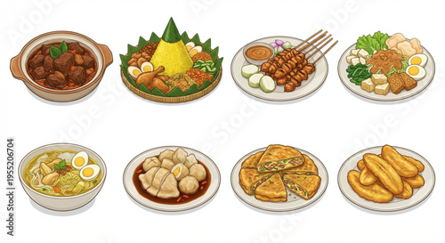 Authentic Indonesian Cuisine A Delicious Collection of Traditional Dishes and Street Food Favorites