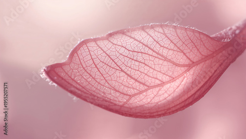 生命の気配を感じる桜の花弁の脈とやわらかな表面を写したマクロ