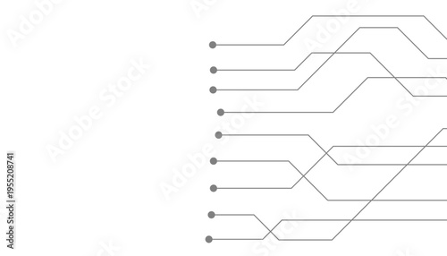 Abstract futuristic circuit board Illustration, Circuit board with various technology elements. Circuit board pattern for technology background.