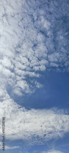 blue sky with clouds