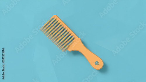 teasing comb flat icon