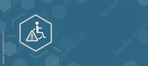 Accessibility Issues and Disabled Rights Warning Social Inclusion Concept Vector Illustration with Copy Space