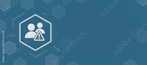 Social Relationship Problem and Interpersonal Conflict Warning Vector Illustration with Copy Space