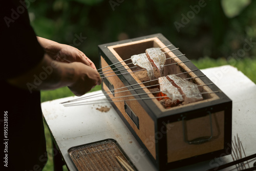 Grilled food asia local foo...
