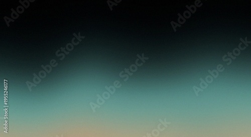 Tableau sur toile Serene twilight gradient over a calm horizon illustration