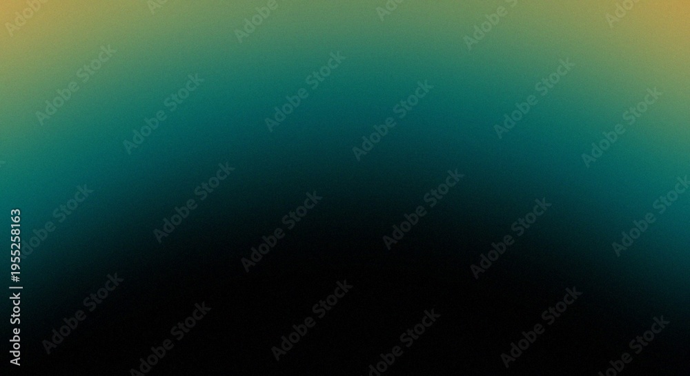 Obraz premium A serene gradient transitioning from vibrant green to deep ocean blue illustration