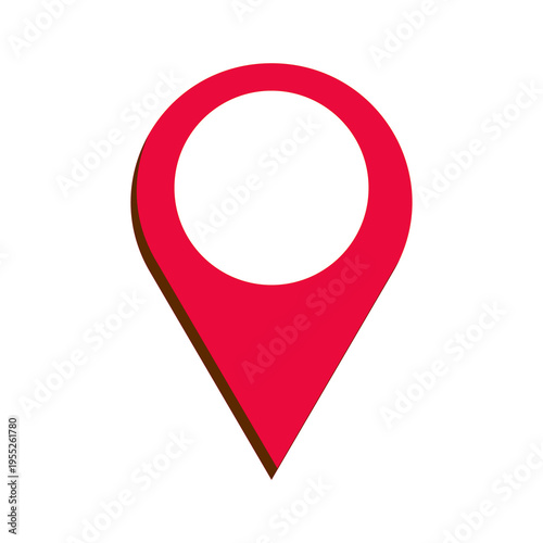 Free Download Minimalist Location Pin Icon design - GFXLoad