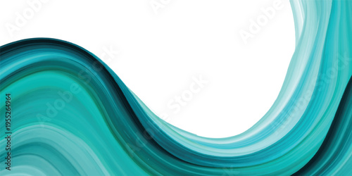 Dynamic blue wave illustration featuring a fluid abstract design with flowing curves and light motion for a professional business backdrop or artistic wallpaper concept