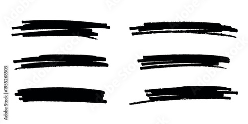 Set of brush paint stroke texture swatch Hand painted background Ink scribble dab clipart Paint smudge for tags and stamps design, beauty fashion poster