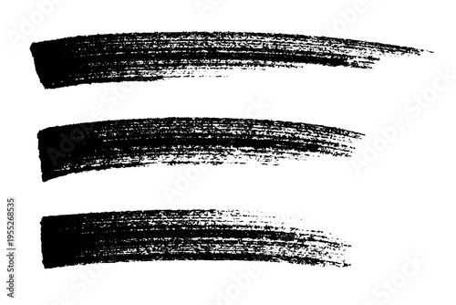 Set of brush paint stroke texture swatch Hand painted background Ink scribble dab clipart Paint smudge for tags and stamps design, beauty fashion poster