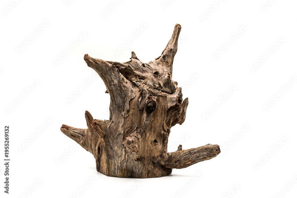 Fototapeta premium Old and rusty wooden piece for home and garden decoration