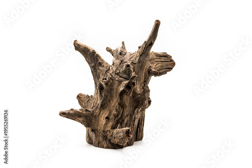 Old and rusty wooden piece for home and garden decoration