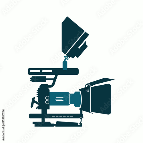 Film Camera Vector Illustration Design For Social Media, POD And Others 