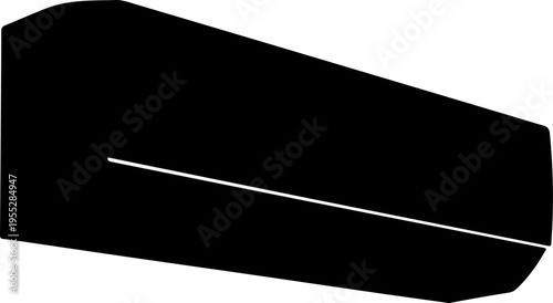 Vector black coffin with white line detail