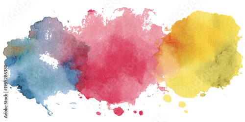 An artistic watercolor painting in a harmonious arrangement that reflects creativity and visual appeal. 