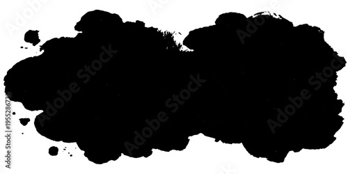 An abstract ink stain, perfect for conveying emotion, adding depth, and enhancing designs.