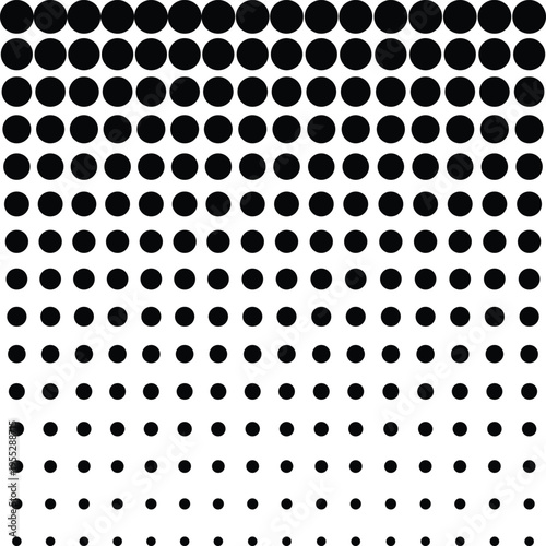 Polka dots background vector illustration.
