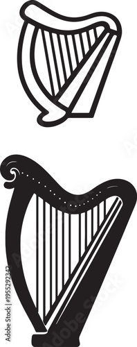 Irish Harp Icon