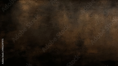 Abstract earthy texture and grunge wall and sepia shades and aged backdrop and weathered surface and natural artwork and dark tone and visual element 