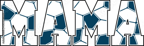 Mama Soccer T-shirt Design