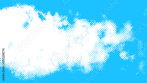 Vector Dreamy ethereal clouds float bright blue sky and fluffy textured cloud formations and whimsical sky scenery and soft airy atmosphere and high altitude perspective and uplifting visual.