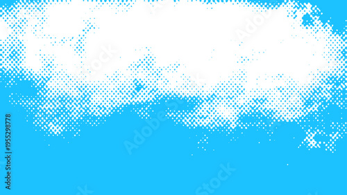 Vector Sky and cloud abstract illustration, cloud, cloudscape, dreamy, airy, azure and heavenly, creative and ethereal scene.