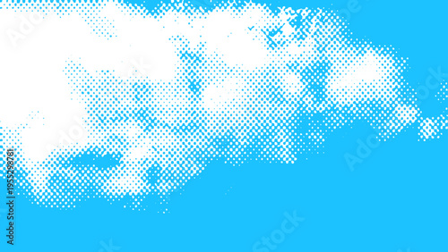 Vector Cloud abstract design floats blue sky and modern graphic element.
