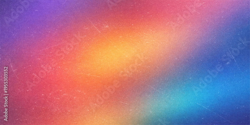 A vibrant rainbow of colors blends in a mesmerizing abstract display, evoking feelings of positivity and imagination.