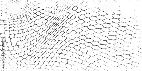 Mesh texture for fishing nets. Grunge pattern for sportswear or soccer goal, volleyball net, basketball hoop, hockey, athletics. Mesh modern net.art