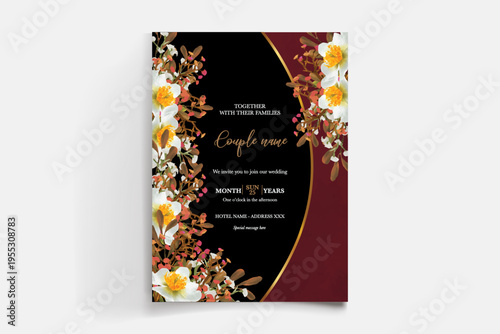Save the date wedding invitation templates