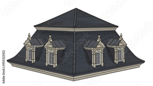 Traditional Asian Style Pavilion.